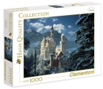 Clementoni puzzle 1000 elementów Zamek Neuschwanstein zimą