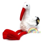 pluszowy duży bocian 50cm