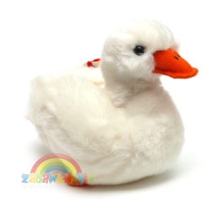 Pluszowa kaczka 15cm - Anna Club Plush biała