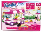 klocki Natalia Club 0006 - Samochodzik auto snack bar