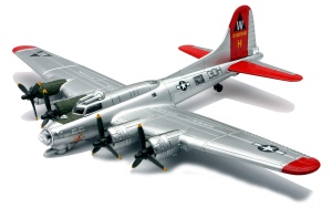 model do skręcania samolot Latająca Forteca B-17 1:144