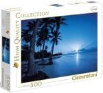 Clementoni puzzle 1000 elementów Tropikalna plaża nocą