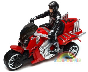 Duży zdalnie sterowany motocykl z pakietem 37cm