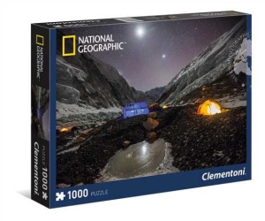 Clementoni puzzle 1000 elementów National Geographic - Everest Camp