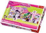 Trefl puzzle 2w1 Myszka Minnie 24 i 48 elementów 34166