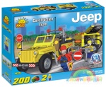 klocki COBI Construction Team - Jeep z kompresorem 200 klocków