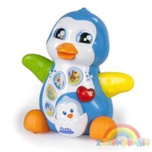 Clementoni interaktywna Mama Pinkusia i pingwinek Piku
