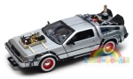 model Welly 1:24 - Delorean Powrót do Przeszłości 3