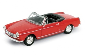 Peugeot 404 Cabriolet model Welly w skali 1:24