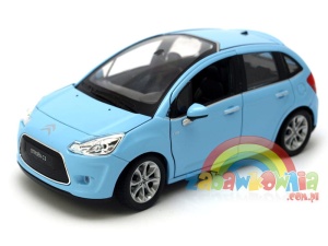 Citroen C3 model Welly w sakli 1:24
