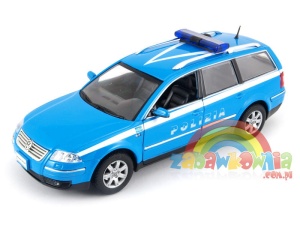 model Welly 1:24 - Volkswagen Passat Variant POLIZIA