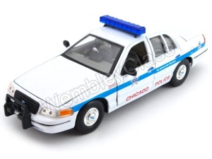 Ford Crown Victoria Chicago Police model Welly w skali 1:24