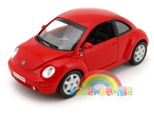 Volkswagen New Beetle model Welly w skali 1:24