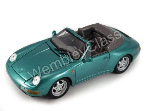 Porsche 911 cabriolet model Welly w skali 1:24WELLY