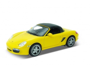 Porsche Boxster S soft top model Welly w skali 1:24