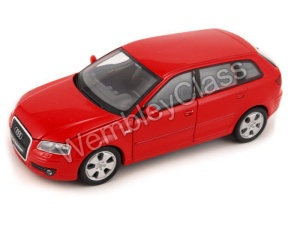Audi A3 Sportback model Welly w skali 1:24