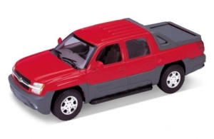 Chevrolet Avalanche 2002  model Welly w skali 1:24