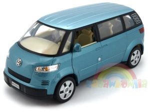 Volkswagen Microbus 2001 model Welly w skali 1:24