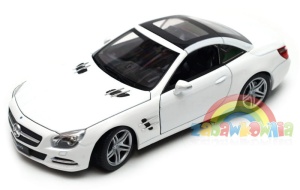 Mercedes-Benz SL500 R231 2012 hard top model Welly w skali 1:24
