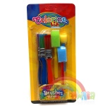 kolorowe pędzelki Colorino Kids kreatywne