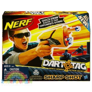 WYRZUTNIA NERF DART TAG Sharp Shot