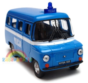 Nysa 522 Milicja PRL 1:34-39 model WELLY
