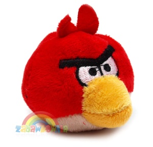 maskotka pacynka Angry Birds Red