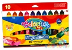 Colorino Kids - flamastry JUMBO zmywalne - 10 kolorów