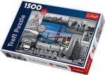 Trefl  Puzzle 1500 elementów kolaż San Francisco 26127