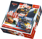 Trefl puzzle 3w1 Auta - Cars Zygzak McQeen  20 36 i 50 elementów