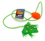 podskakująca żabka na pompkę