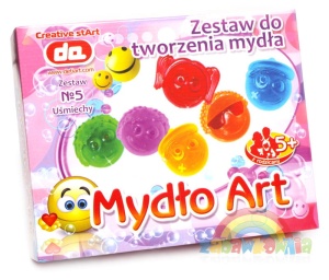 Mydło Art - zestaw do tworzenia mydła UŚMIECHY