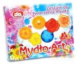 Mydło Art - zestaw do tworzenia mydła KWIATY