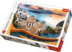 Trefl puzzle 1000 elementów Bajkowe Santorini - Grecja 10445