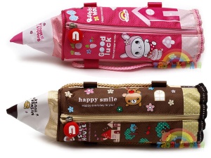 NOSTER piórnik saszetka dwukomorowa OŁÓWEK