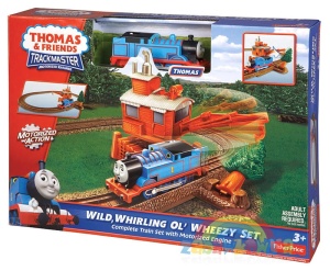 THOMAS TOMEK kolejka TRACKMASTER Tomek i Szalona Przygoda z dźwigiem Whezzy