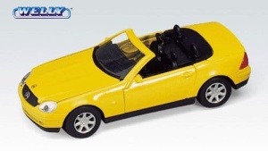 Mercedes-Benz SLK 230 1:34-39 model WELLY do składania