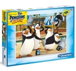 Puzzle Clemntoni Pingwiny z Madagaskaru 100