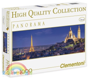 Clementoni puzzle 1000 elementów Paryż - panorama