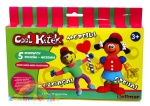 Masa plastyczna Cool Kitek 5 kolorów z akcesoriami