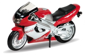 Yamaha YZF1000R  Thunderace 2001 1:18 model motocykla WELLY