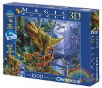 Clementoni puzzle 1000 elementów 3D Vision - Dinozaury