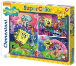 Clementoni puzzle 3x48 elementów SpongeBob