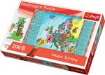 Trefl puzzle Edukacyjne - Mapa Europy 200 elementów