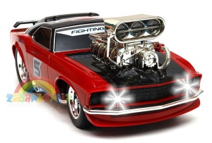 zdalnie sterowany amerykański musslecar z akumulatorkami