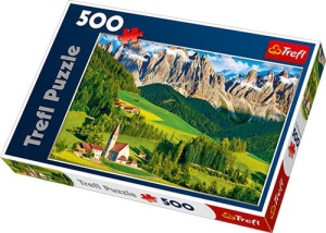 Trefl puzzle 500 elementów Dolomity Włochy 37189