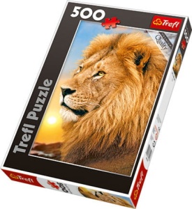 Trefl puzzle 500 elementów Lew 37191