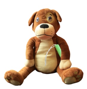 Lumini maskotka do usypiania - Świecące brzuszki - piesek