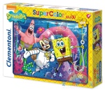 Clementoni puzzle 104 elementy MAXI - Sponge Bob