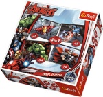 Trefl puzzle 4w1 Avengers 35 48 54  i 70 elementów